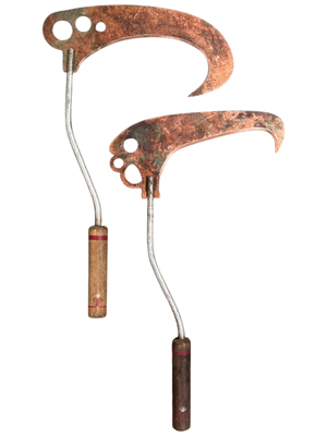 Metal Scythes Props, Prop Hire