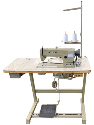 Brother Industrial Sewing Machine Built In Table Props, Prop Hire