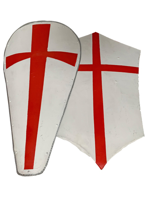 Crusader Shields Props, Prop Hire