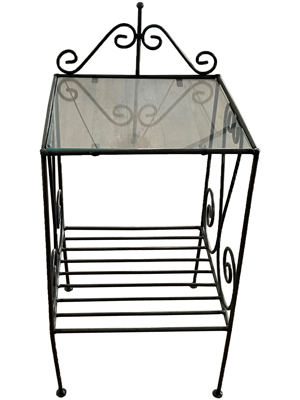 Decorative Metal Shelving Unit Props, Prop Hire