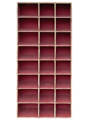 Compartment Shelves Display Quality Props, Prop Hire