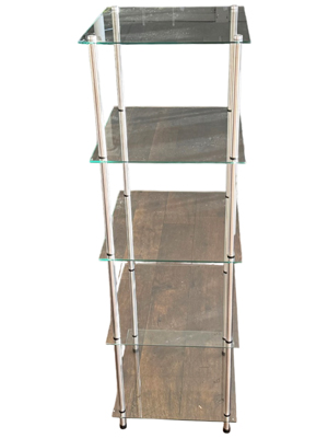 Glass Shelves Props, Prop Hire