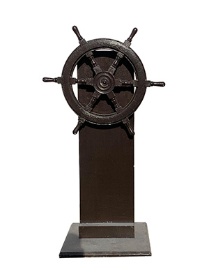 Ships Wheel on Stand Props, Prop Hire