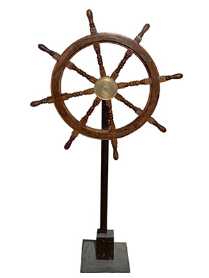 Ships Wheel on Stand Props, Prop Hire