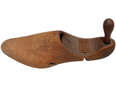 Antique Shoe Wooden Lasts Props, Prop Hire