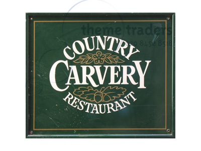 Country Carvery Restaurant Sign Props, Prop Hire