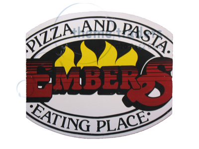 Embers Pizza and Pasta Sign Props, Prop Hire