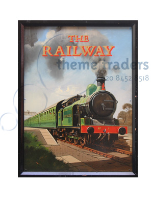 Railway Pub Sign Props, Prop Hire