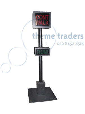 Dont Walk sign Props, Prop Hire