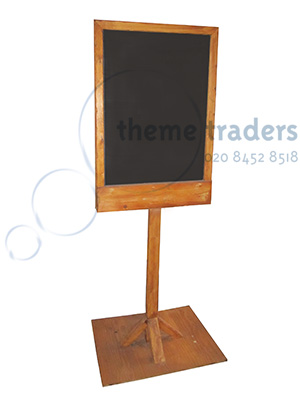 Blackboard sign Props, Prop Hire