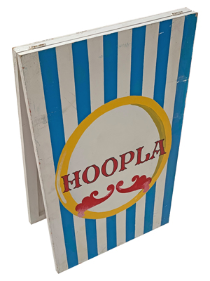 Hoopla A Board Props, Prop Hire