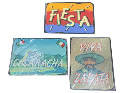 Mexican Signs Props, Prop Hire