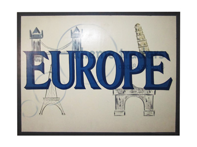 Europe Signs Props, Prop Hire