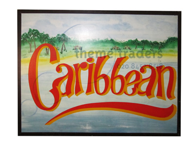 Caribbean Signs Props, Prop Hire