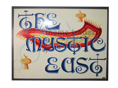 Mystic East Signs Props, Prop Hire