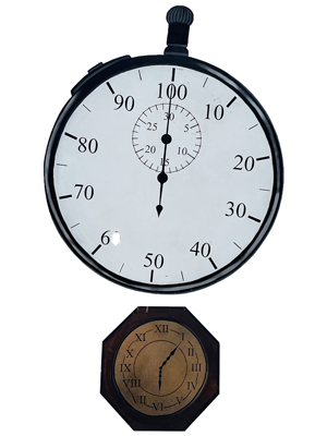 Stopwatch Clock Time Signs Props, Prop Hire