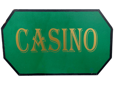 Casino Sign Props, Prop Hire