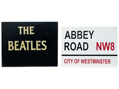 Beatles Abbey Road Props, Prop Hire