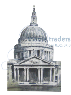 St Pauls Cathedral Silhouette Props, Prop Hire