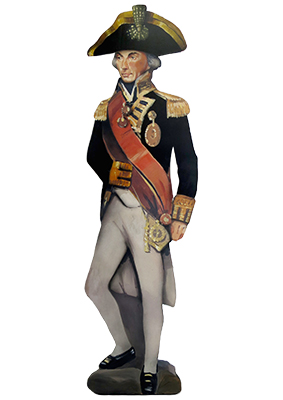 Horatio Nelson Silhouette Props, Prop Hire