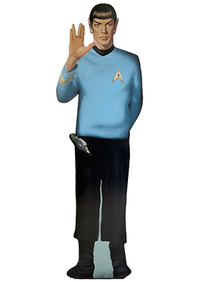 Mr. Spock Silhouette Props, Prop Hire