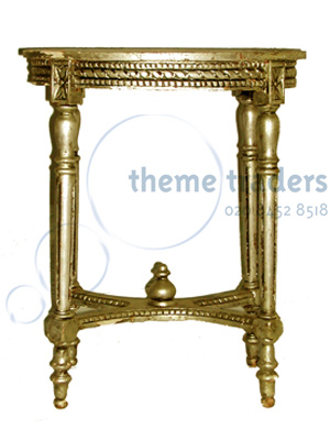 Ornate Gold Table Props, Prop Hire