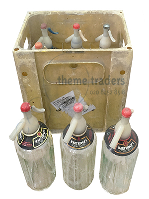 Syphons in Retro Crate Props, Prop Hire