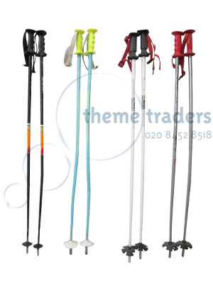 Modern Ski Poles Props, Prop Hire