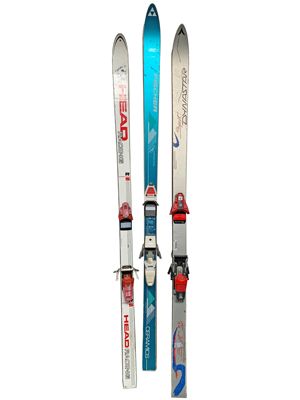 80s 90s Skis (big selection per pair) Props, Prop Hire