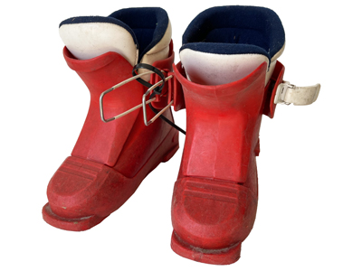 Baby's Ski Boots Props, Prop Hire