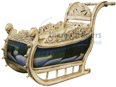 Sleigh Decorative Props, Prop Hire