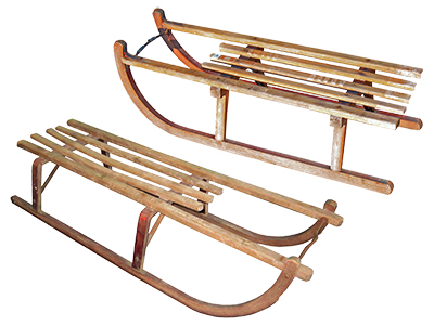 Vintage Sleigh Props, Prop Hire