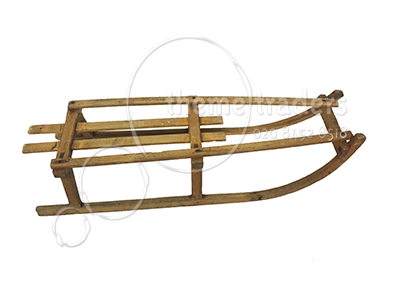 Toboggan Sleigh Props, Prop Hire