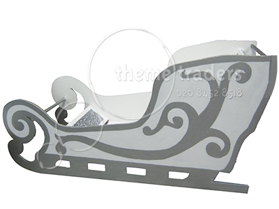 Sleigh Silver Props, Prop Hire