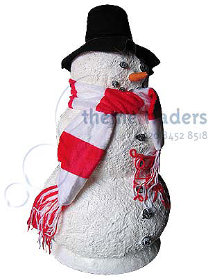 Snowman Statue Props, Prop Hire