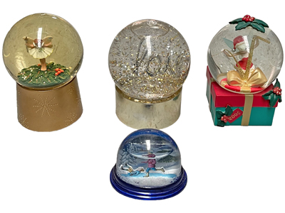 Snow Globes Props, Prop Hire