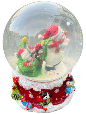 Musical Snow Globe Props, Prop Hire