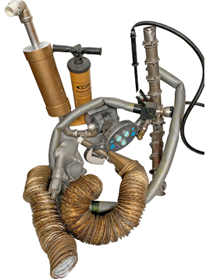 Scientific Space Pipes Props, Prop Hire