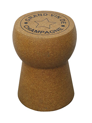 Giant Champagne Cork Stool Props, Prop Hire