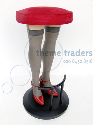 Stool Lady Legs Props, Prop Hire