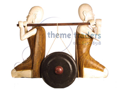 Statue Gong Bearers Props, Prop Hire