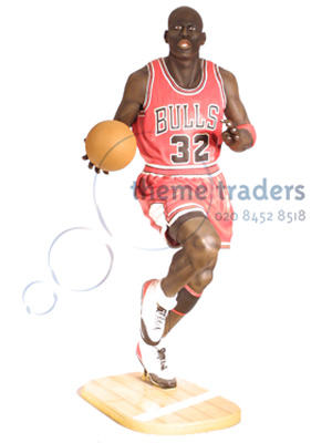 Basketball Player Statue Props, Prop Hire