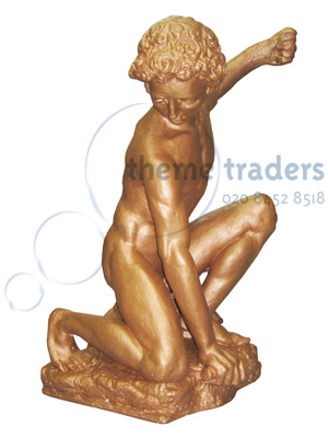 Statue Discus Boy Props, Prop Hire