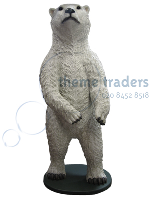 Polar Bear Statue Props, Prop Hire