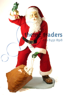 Statue Father Christmas Props, Prop Hire