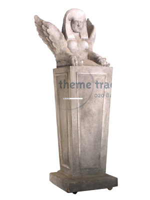 Statue Sphinx Winged Props, Prop Hire