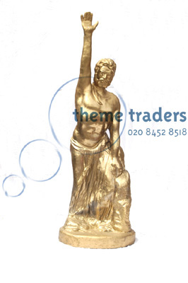 9 Foot Classical Greek Statue Props, Prop Hire