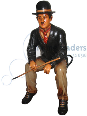 Charlie Chaplin Statues Props, Prop Hire