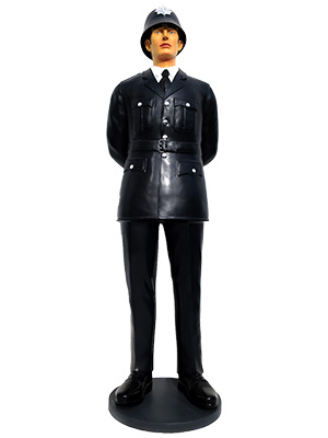 Full Size Policeman Statue Props, Prop Hire