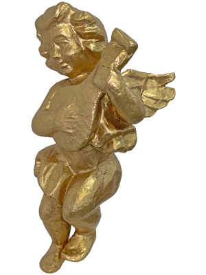 Lightweight Cherub With Mandolin Props, Prop Hire